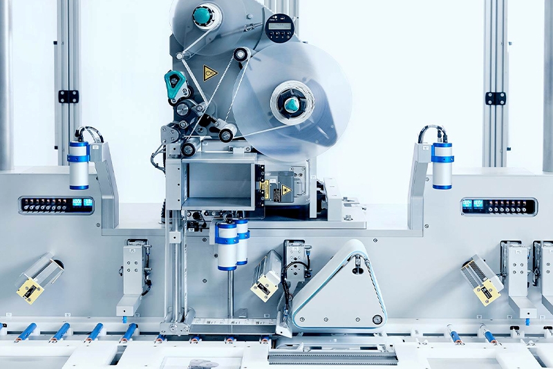 Semi automatic labelling of pens and devices